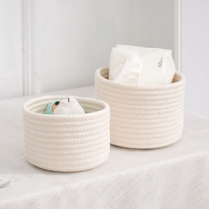 Baby Clothing Basket - Mir de rangement tissé à la