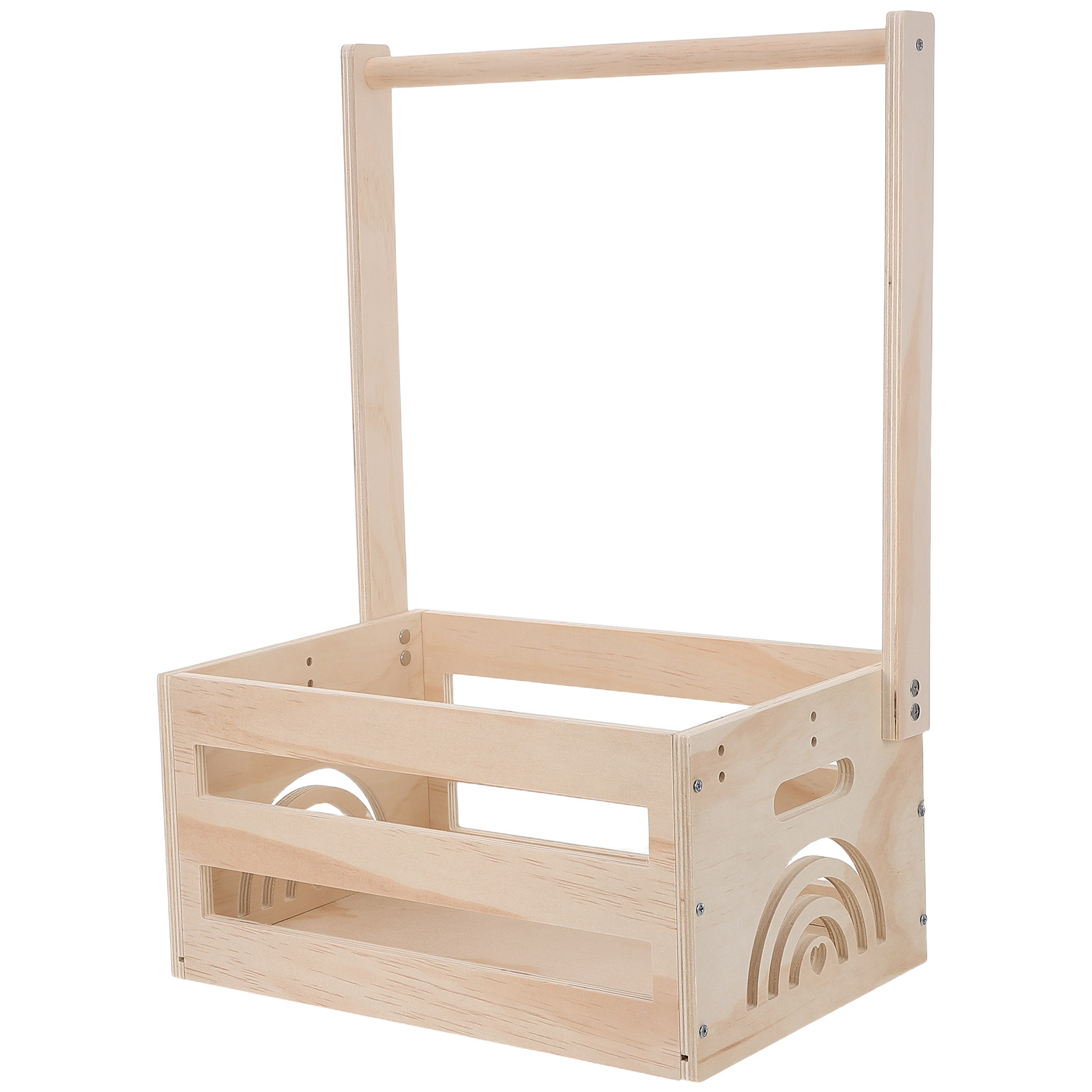 Baby Clothing Rack For Baby Shower - Panier de rangement en bois pour