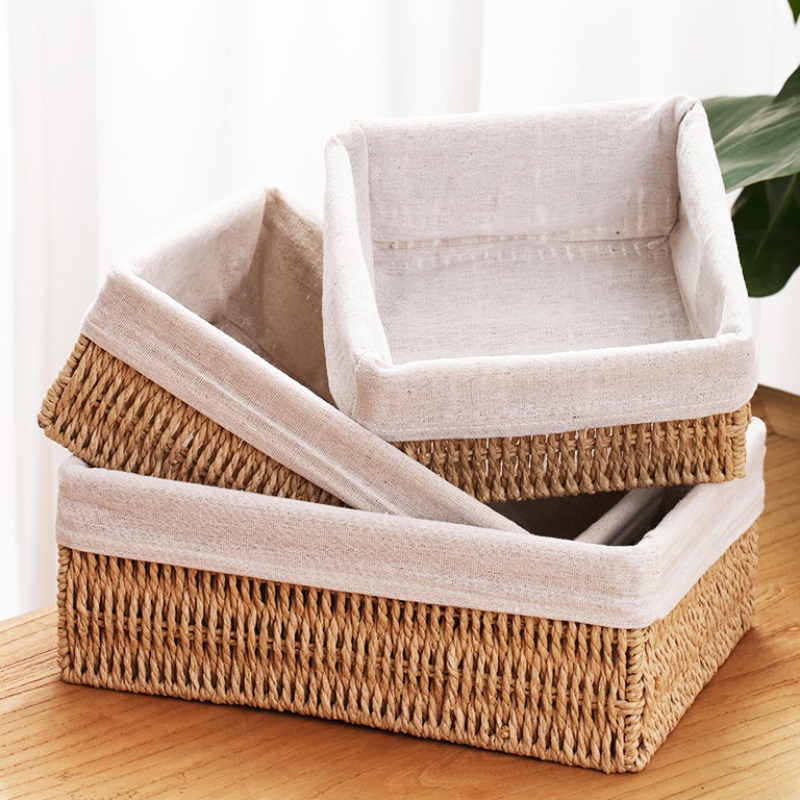 Baby Clothing Basket - Panier de rangement en Imitation rotin