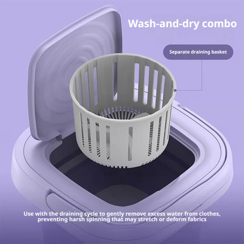 Mini Lave-Linge Pliable 9L, La - Baby Clothing Basket avis et prix