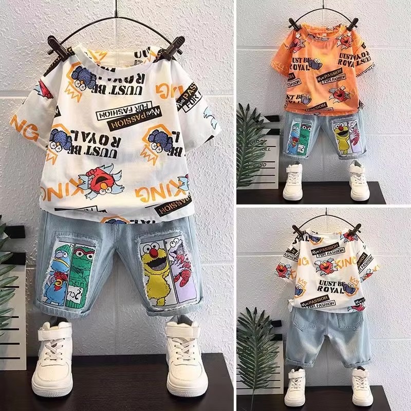 T-shirt en coton à manches cou - Baby Clothing Drawing avis et prix