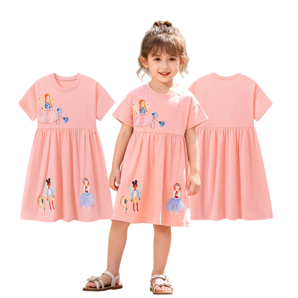 Robes d'été à manches courtes  - Baby Clothing Drawing avis et prix