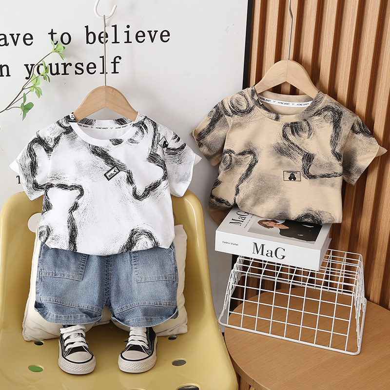 Ensemble d'été 2026 pour garço - Baby Clothing Drawing avis et prix